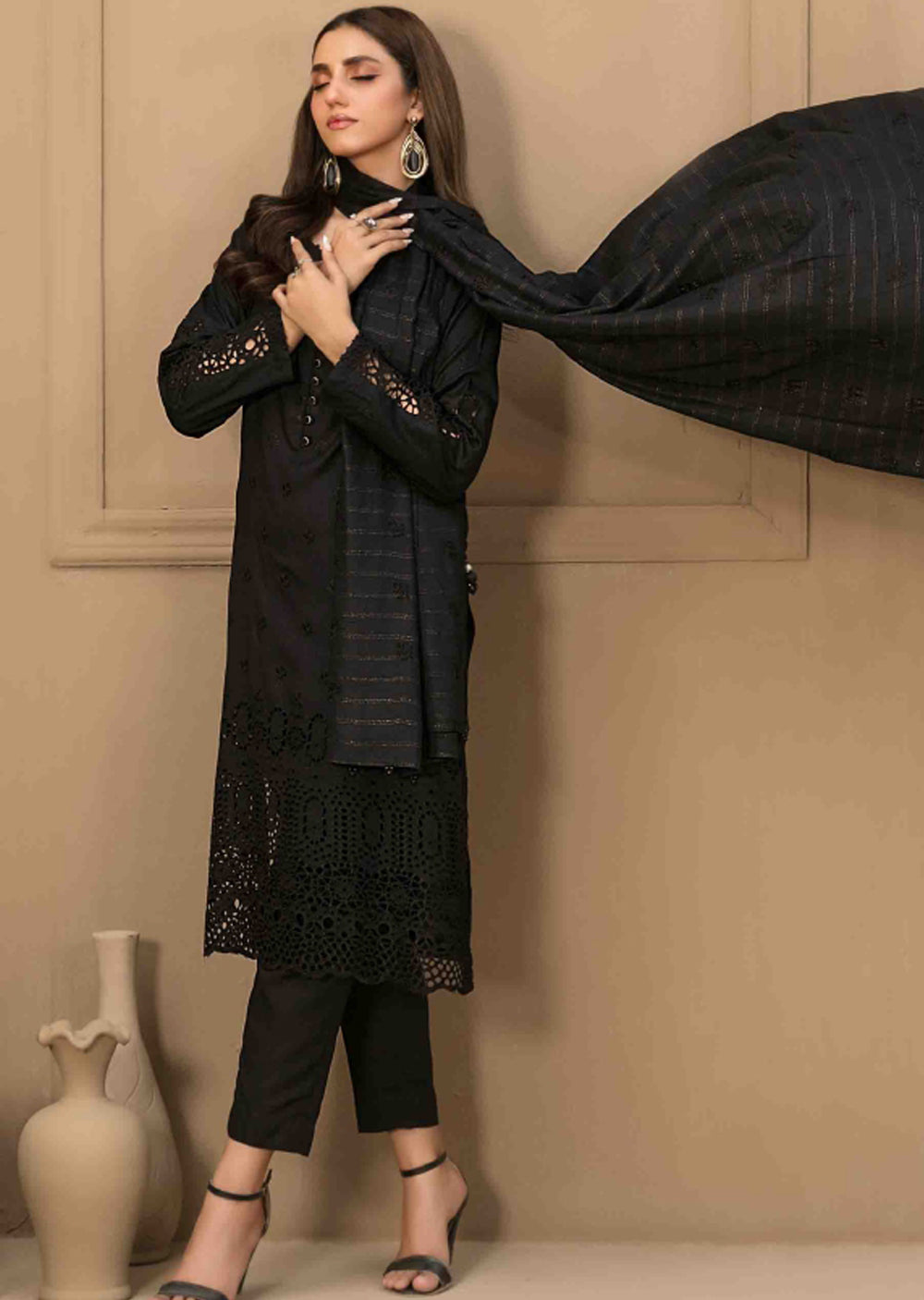 D-9806 - Unstitched - Tabeer By Tawakkal Collection 2024 - Memsaab Online