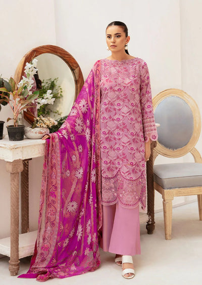 N-706 - Unstitched - Rangrez by Ramsha Luxury Lawn Vol 07 - Memsaab Online