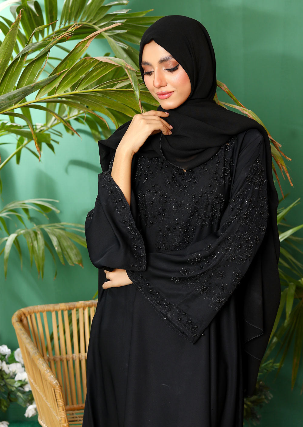 Ladies abaya online best sale