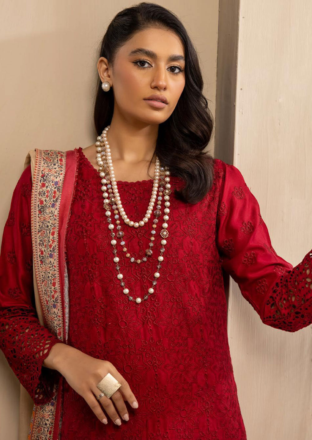 INR-06 - Readymade - Inara Chickenkari Collection 2023 - Memsaab Online