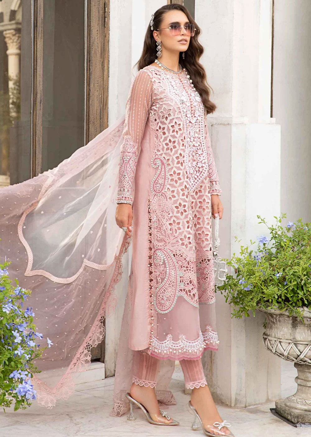 MBTR-06 - Readymade - Maria B Lawn Eid Collection 2024 - Memsaab Online