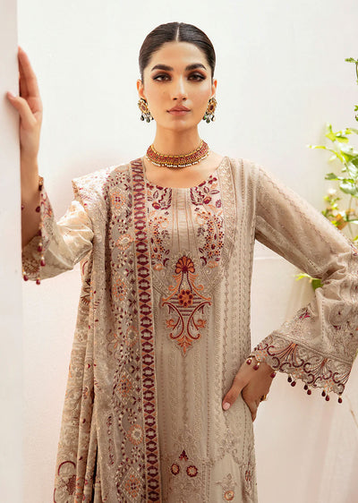 K-206-R - READYMADE - Ramsha Kashish Weightless Chiffon Vol 2 2024 - Memsaab Online