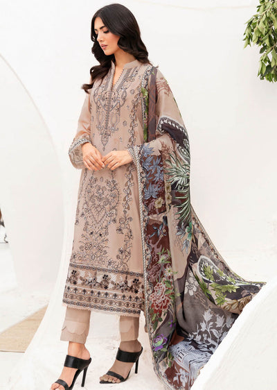 Z-1106-R - Readymade - Ramsha Mashaal Luxury Lawn Vol 11 - Memsaab Online