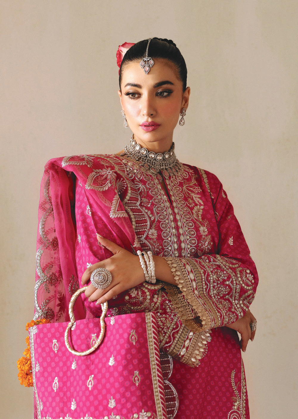 AFZ-795 - Yasmin - Readymade - Shehnai Wedding Formals '24 - Memsaab Online