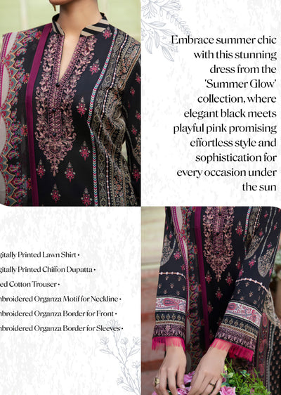 GLL-24V-06 - ANDREA - Unstitched - The Summer Glow Lawn Collection 2024 - Memsaab Online