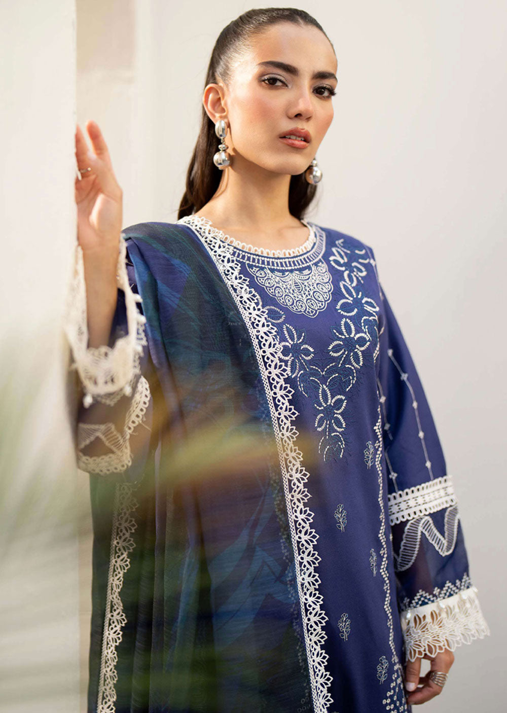 SDKH-06 - Tawny - Readymade- Luxe Lawn Eid Collection 2024 - Memsaab Online