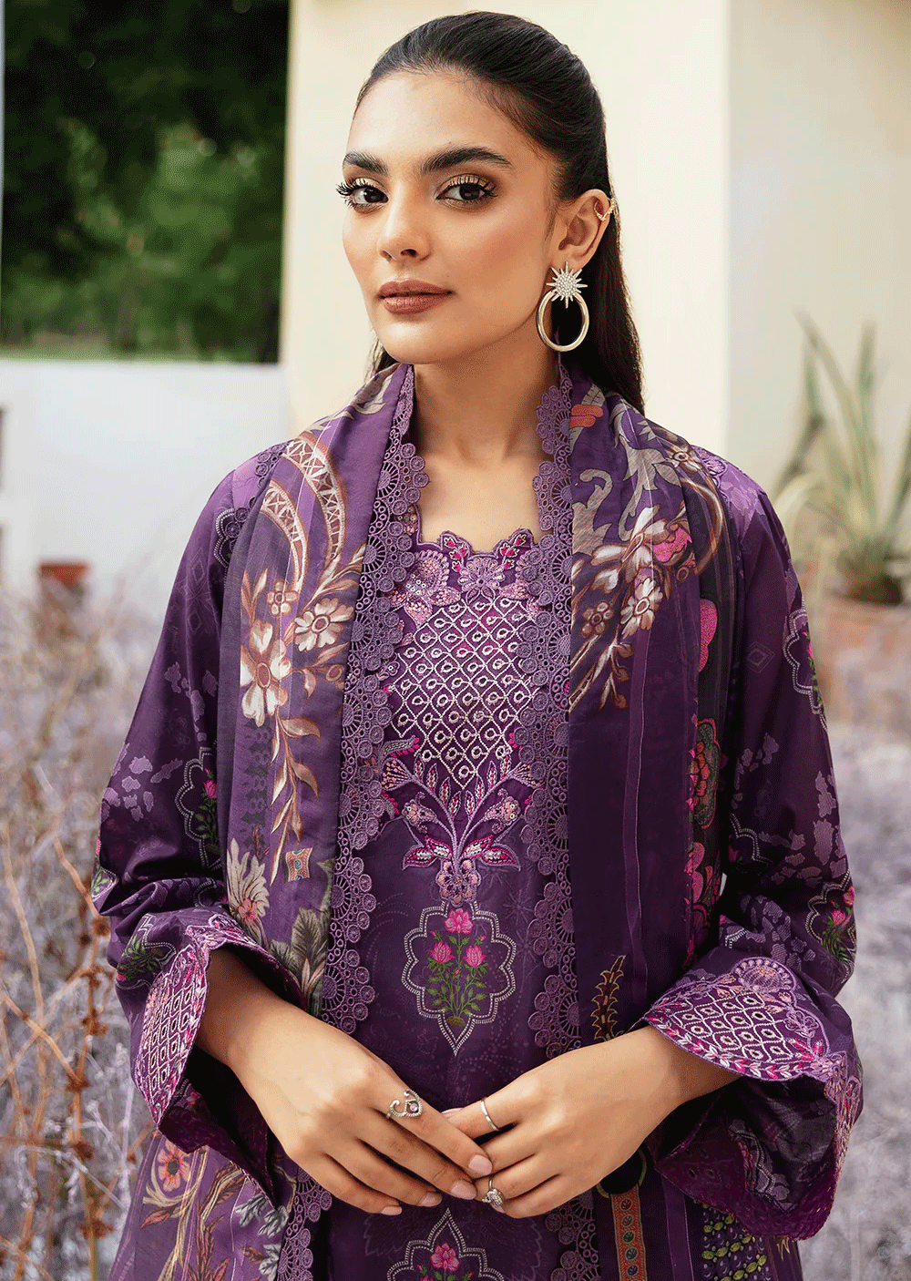 N-506-R - Readymade - Ramsha Rangrez Lawn Collection Vol 5 2024 - Memsaab Online