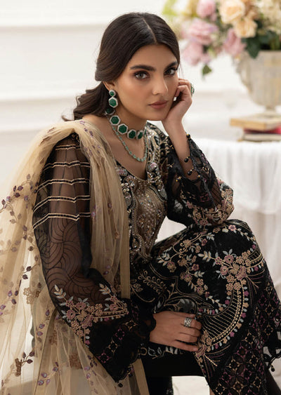 P-206- Unstitched - Dastoor by Ramsha Luxury Lawn Vol 2 - Memsaab Online