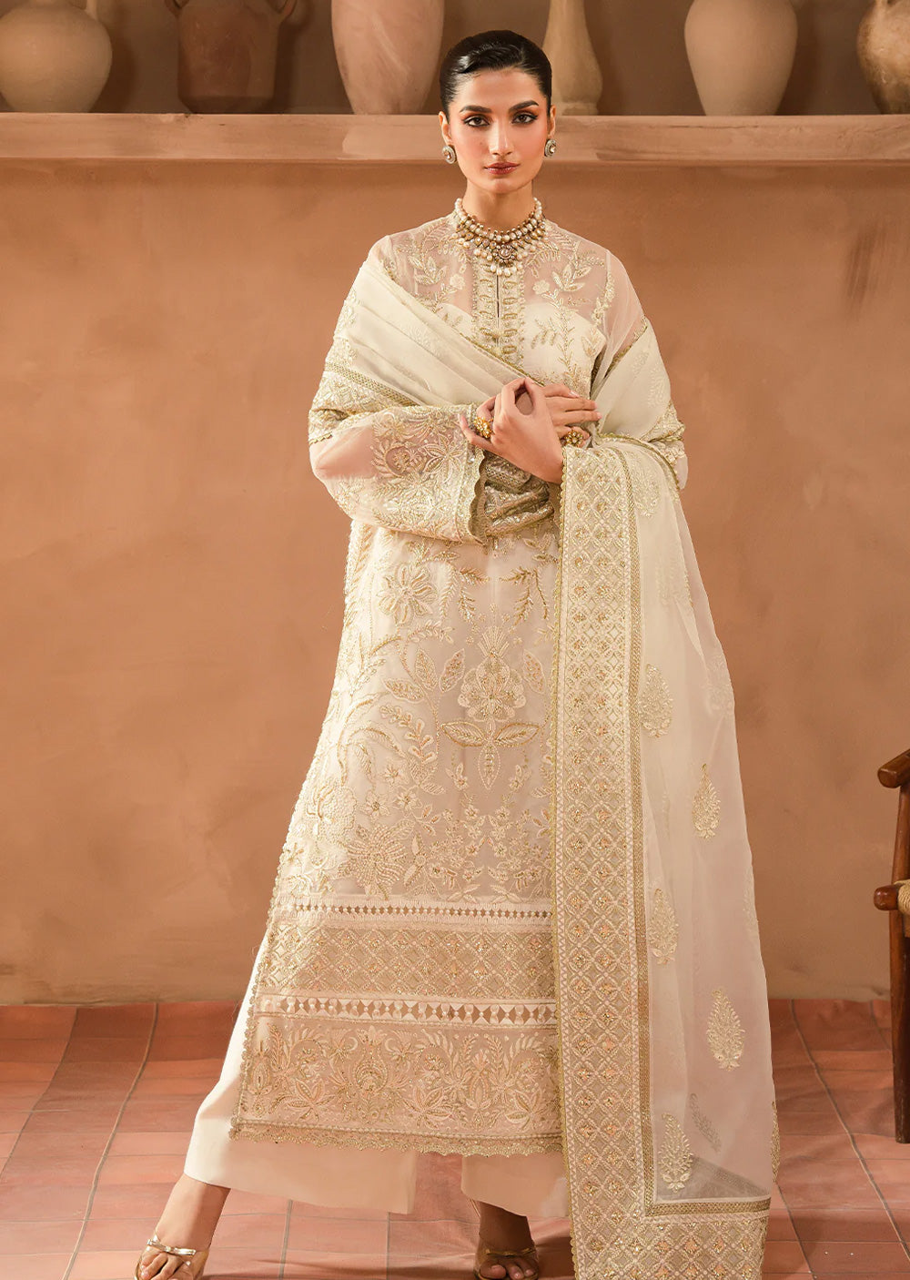 PNCT-06- Readymade - Panache Wedding Formals Collection by Ayzel 2024 - Memsaab Online