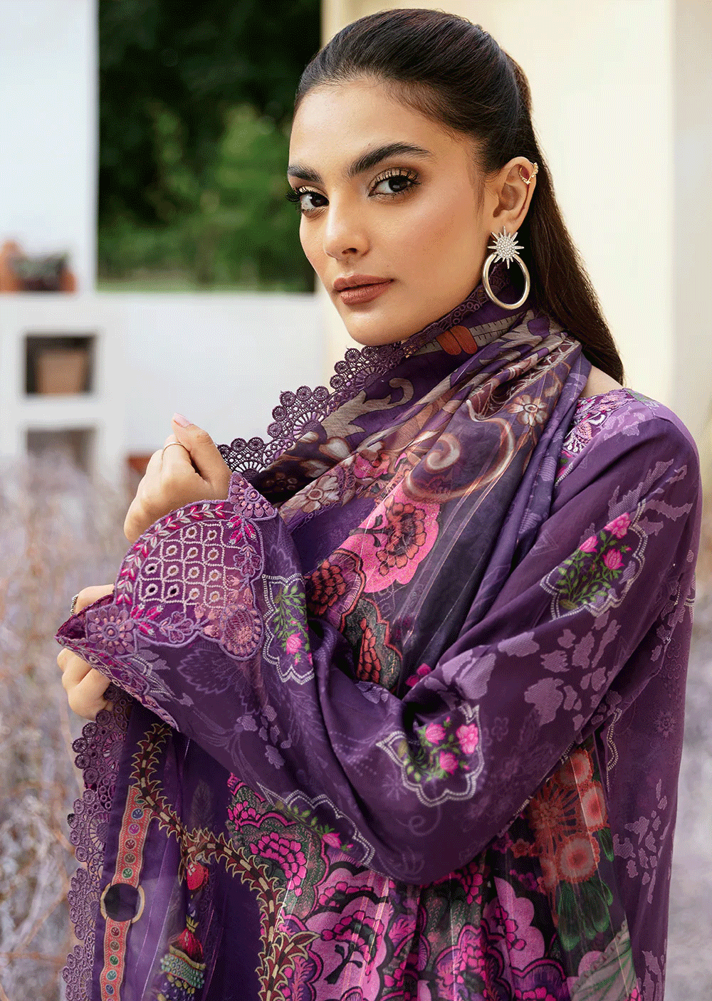 N-506-R - Readymade - Ramsha Rangrez Lawn Collection Vol 5 2024 - Memsaab Online