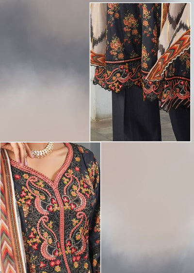 MNRD-06-R - Readymade - Munira Summer Lawn Collection 2024 - Memsaab Online