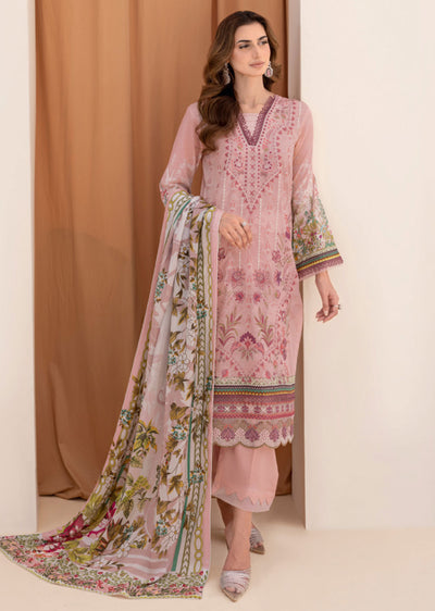 Y-702 - Unstitched - Ramsha Riwayat Luxury Lawn Collection Vol 7 2023 - Memsaab Online