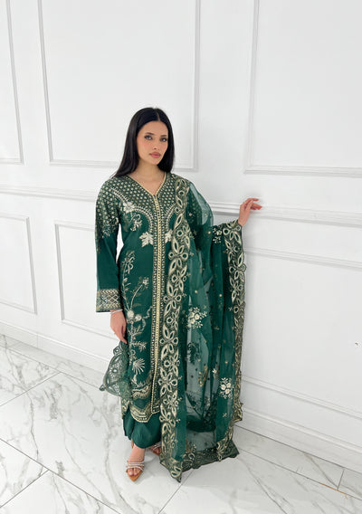 RMSHT-01 - Readymade - Ramsha Shehnai Raw Silk Vol 1 2025 - Memsaab Online