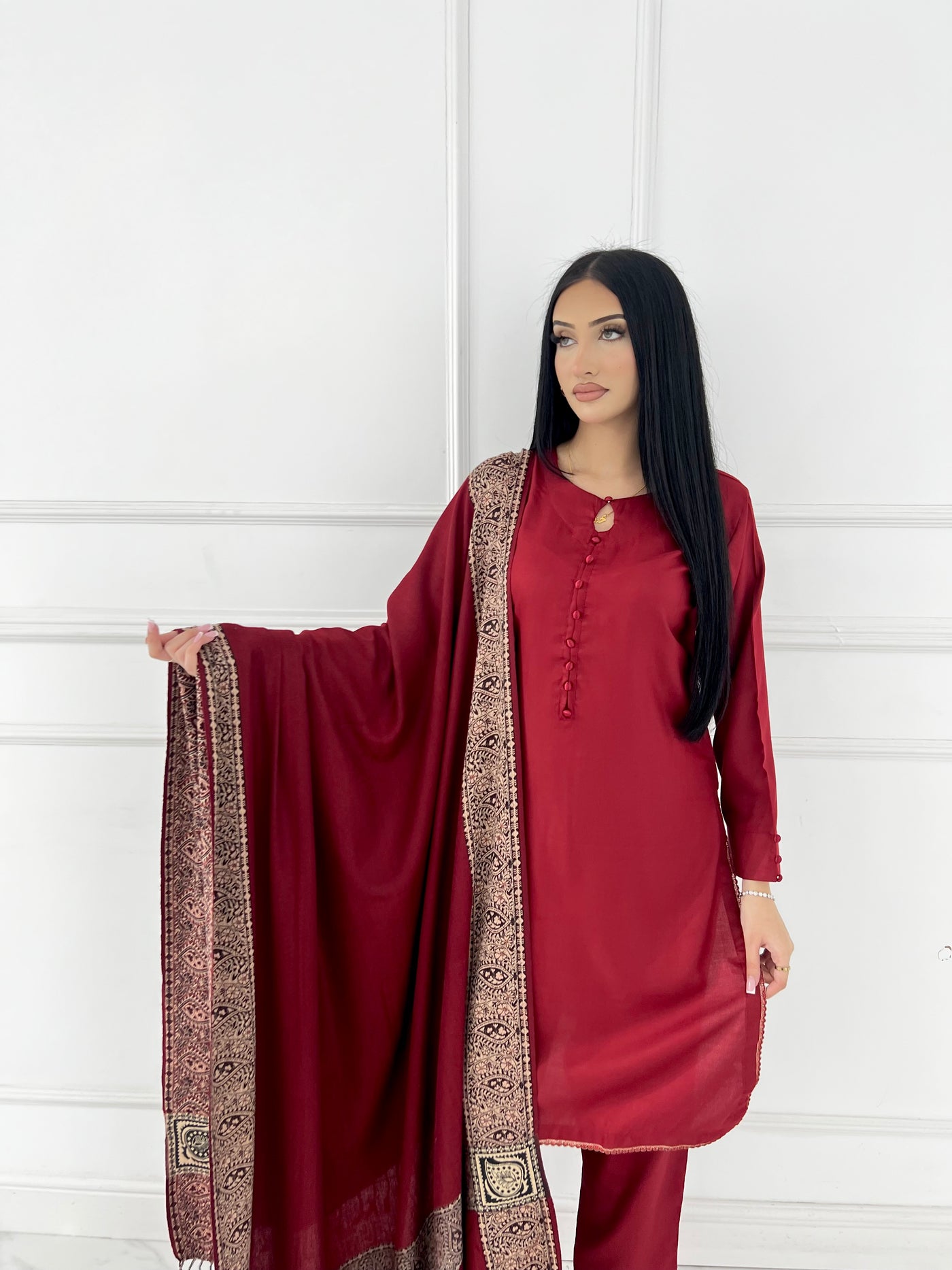 SLMN-52 Readymade Dhanak WINTER Colection 2025 - Memsaab Online