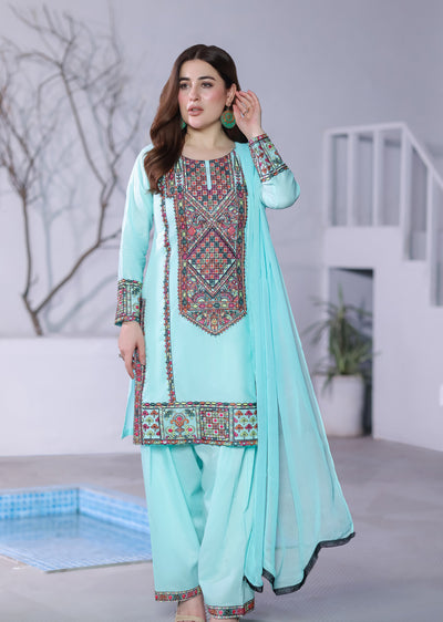 HK323 - Readymade Lilen Outfit 2025 - Memsaab Online