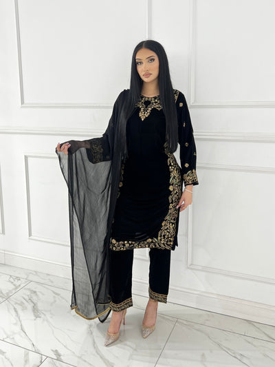 BPH-205 - Readymade Velvet Suit - Memsaab Online
