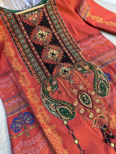 HSS-79 - Readymade Heeras Suit - Memsaab Online