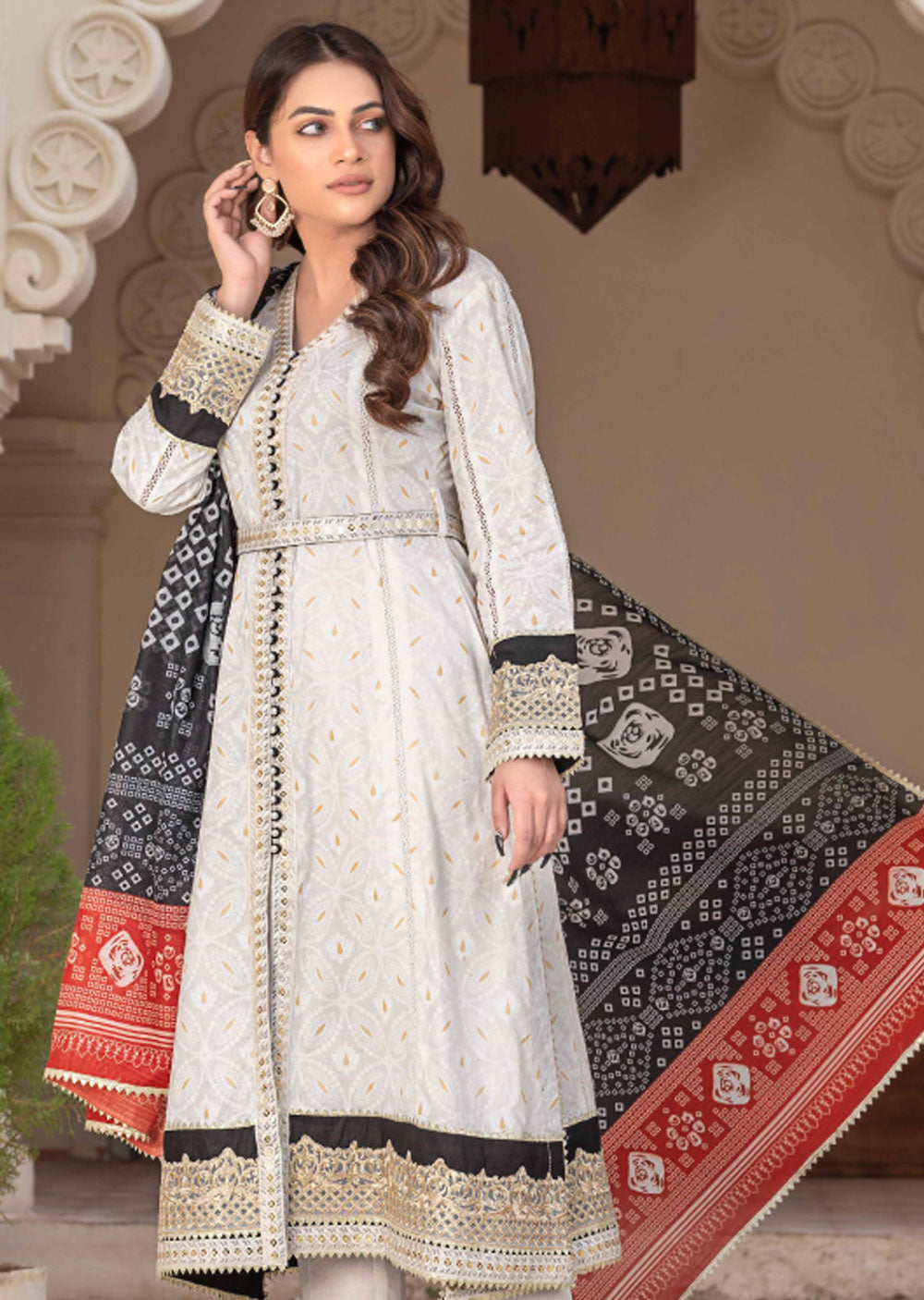 AL-757 - Readymade - Mother & Daughter Luxury Emboirdered Collection 2023 - Memsaab Online