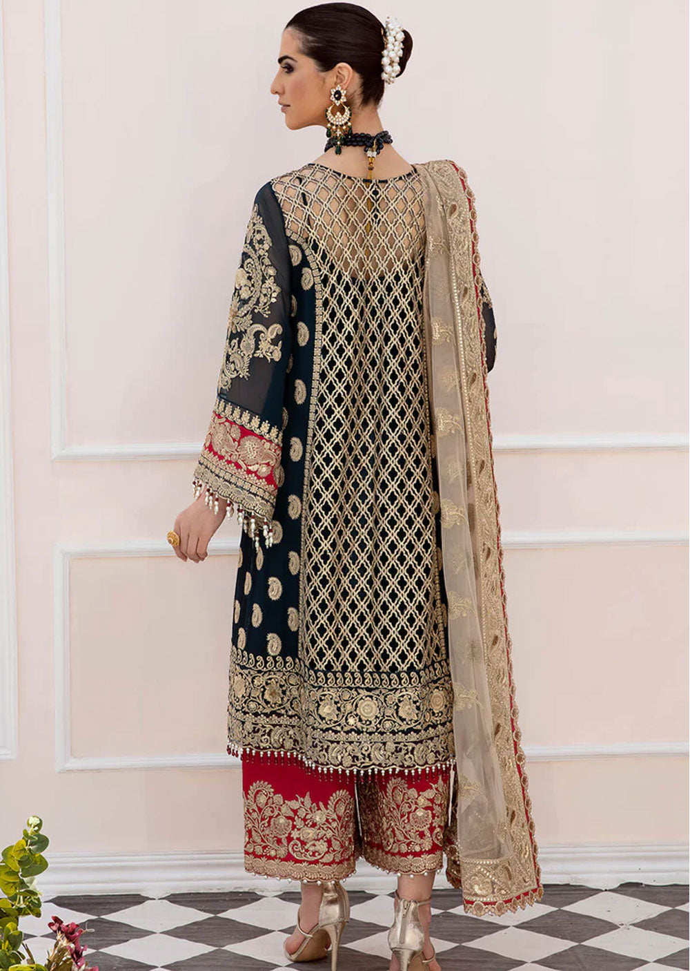 S-1075 - Onrique - Readymade - Maia Spring/Summer by Imrozia Premium Collection 2023 - Memsaab Online