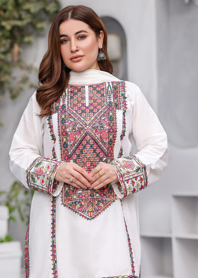 HK323 - Readymade Lilen Outfit 2025 - Memsaab Online
