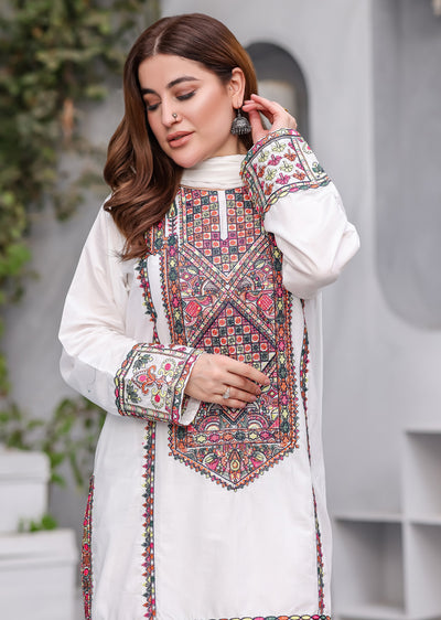 HK323 - Readymade Lilen Outfit 2025 - Memsaab Online