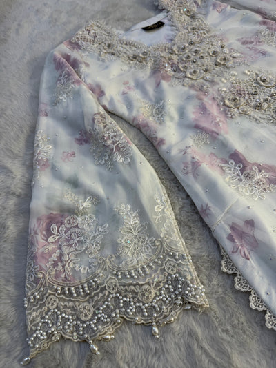 AL-4355 Readymade Chiffon Allys Formal suit 2025 - Memsaab Online