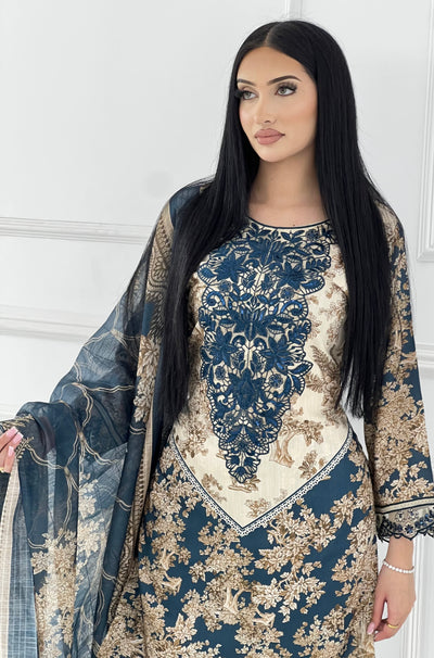 BPH-201 - Readymade Viscose Winter Suit - Memsaab Online