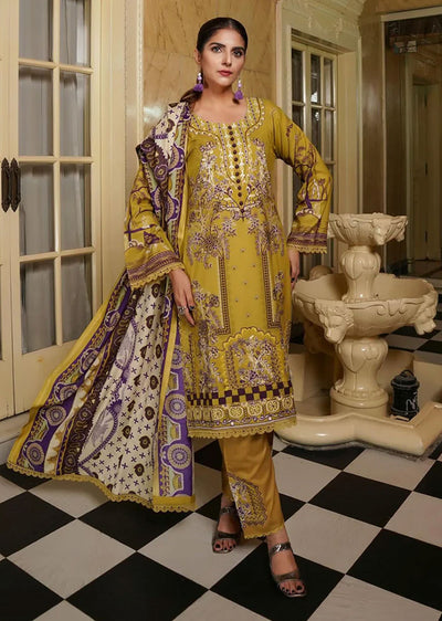 MS-TR-07 - Readymade - Munira Khubsurat Dhanak Collection 2024 - Memsaab Online