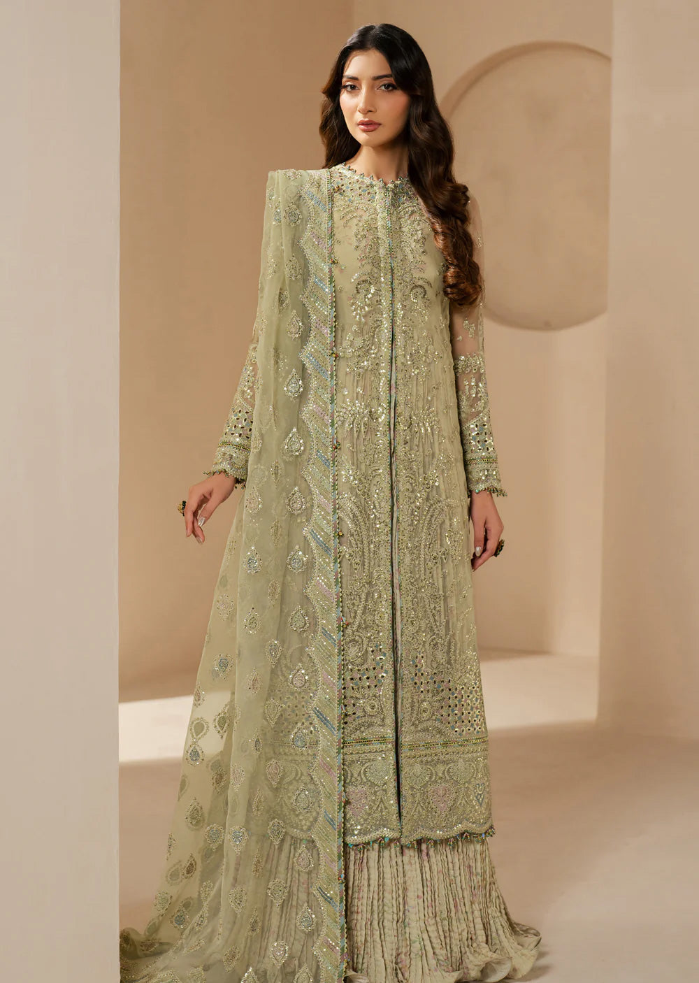 JZTS-07 - Unstitched - Wedding Formals Collection by Jazmin 2025 - Memsaab Online