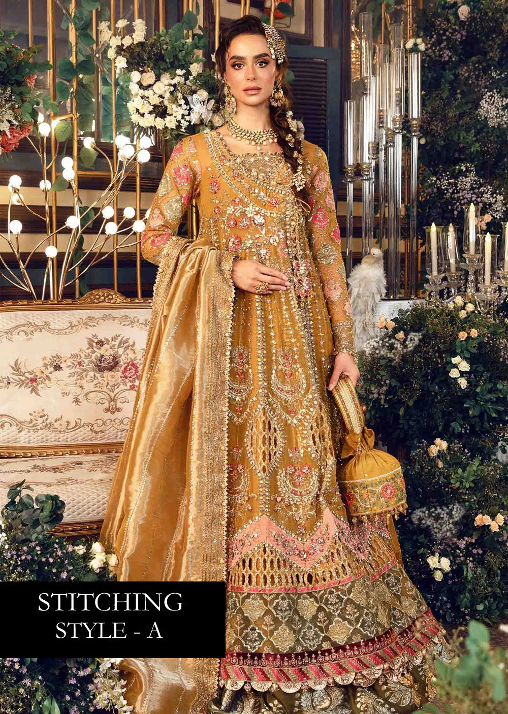 BPT-2907 - Maria B Embroidered Wedding Edition 2024 - Memsaab Online