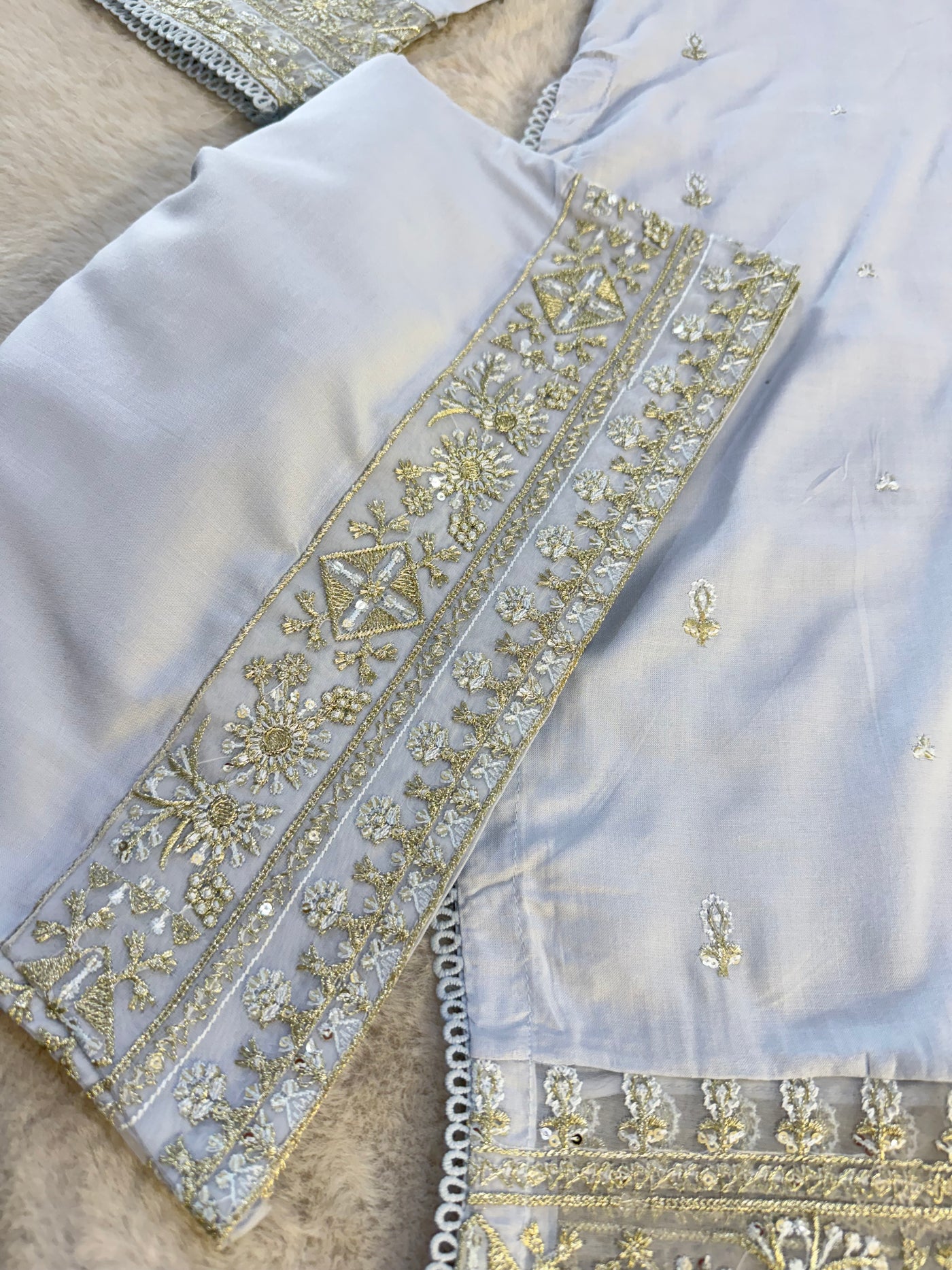 ATR-1167- Readymade Sehrish B Lux Cotton - Memsaab Online