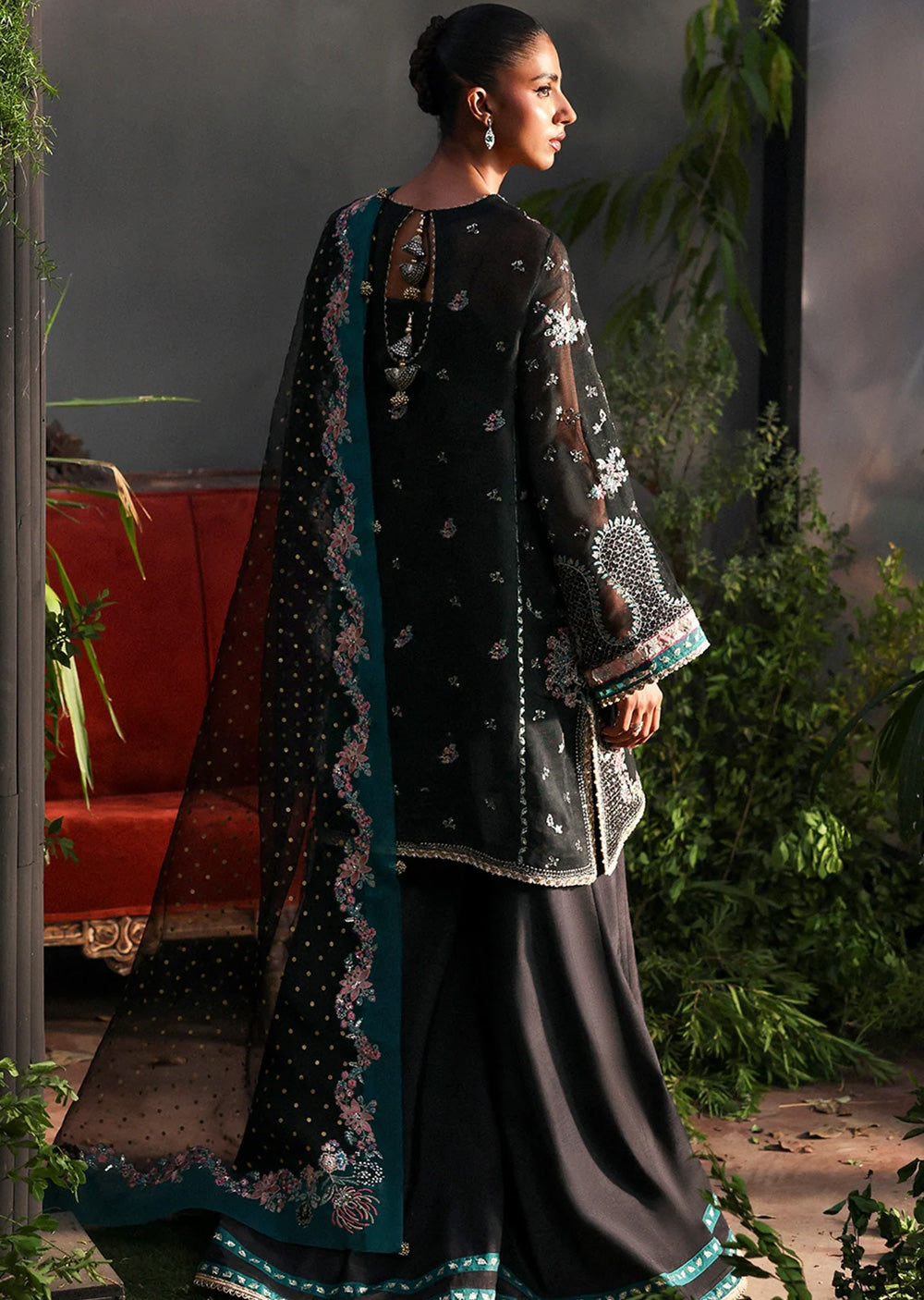 AFES-07-UNSTITCHED Larosea-Lafuchsia '2025 - Memsaab Online