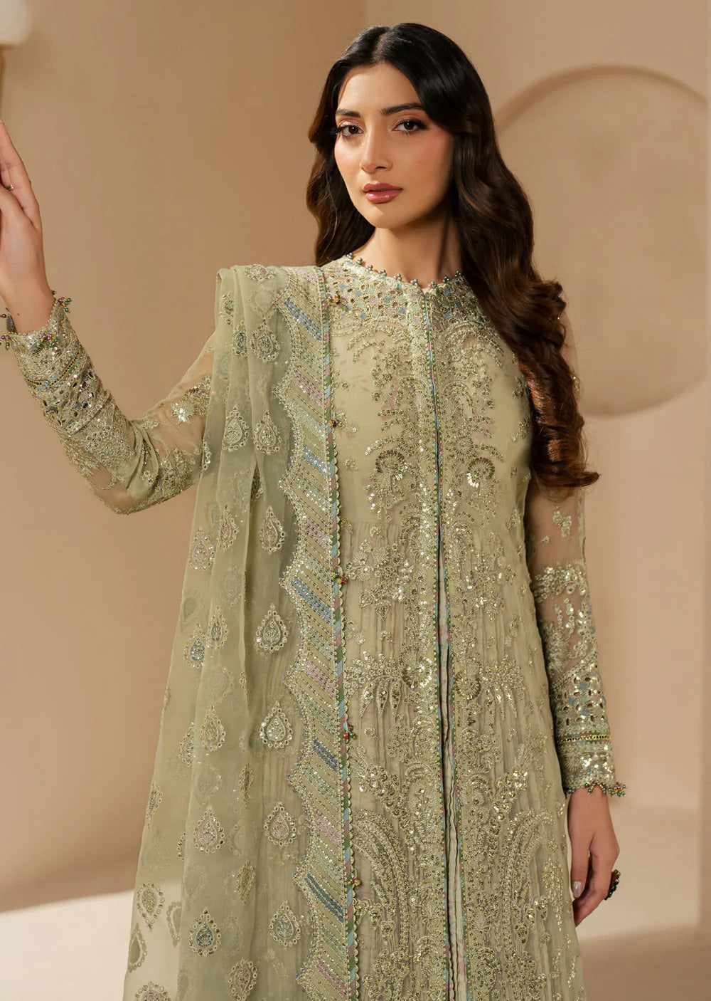 JZTS-07 - Unstitched - Wedding Formals Collection by Jazmin 2025 - Memsaab Online