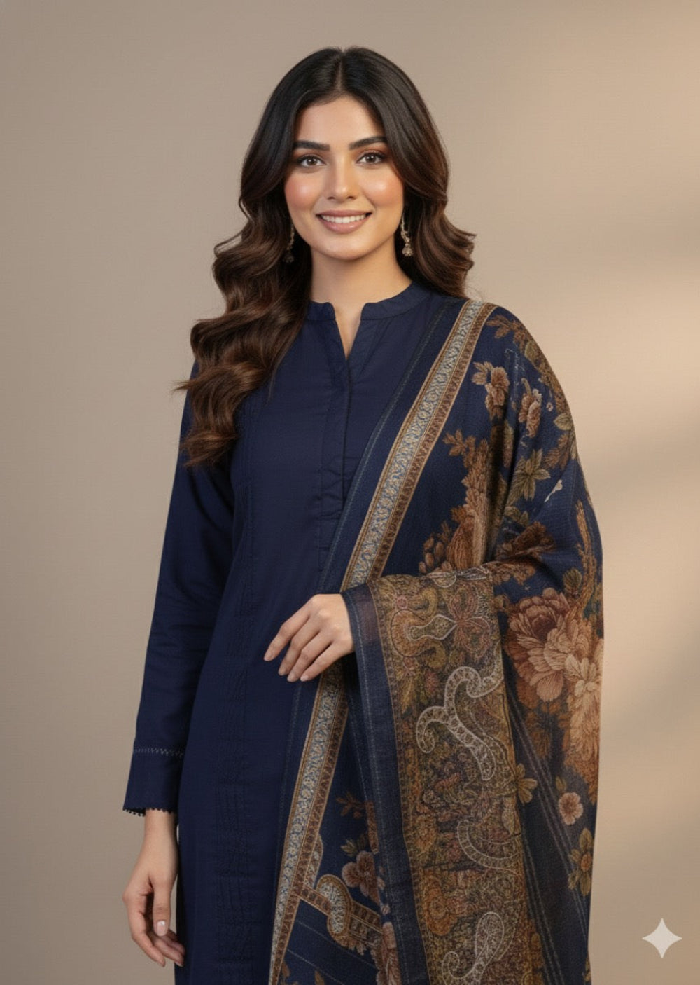 MSBMT-38 -Gulnoor- Readymade Outfit - 3 Piece Suit 2025 - Memsaab Online