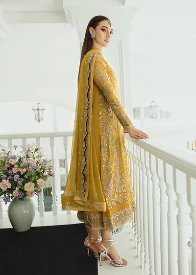 SW2307 - Readymade - Freesia by Ariya Chiffon De Luxe 2024 - Memsaab Online