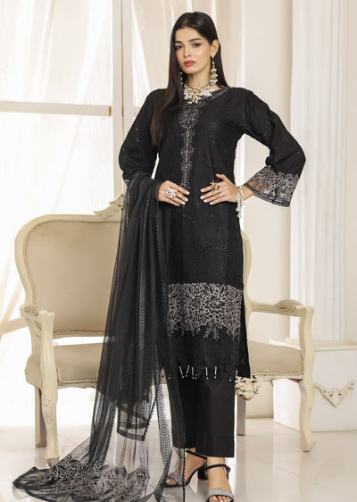 ATR-1601- Readymade Sehrish B Lux Cotton - Memsaab Online