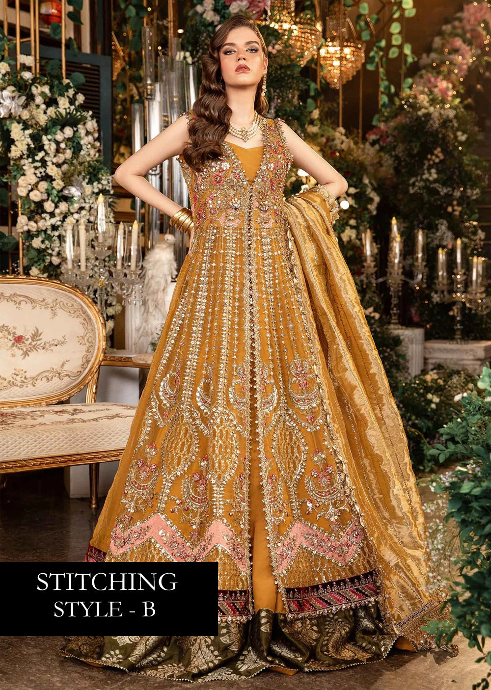 BPT-2907 - Maria B Embroidered Wedding Edition 2024 - Memsaab Online