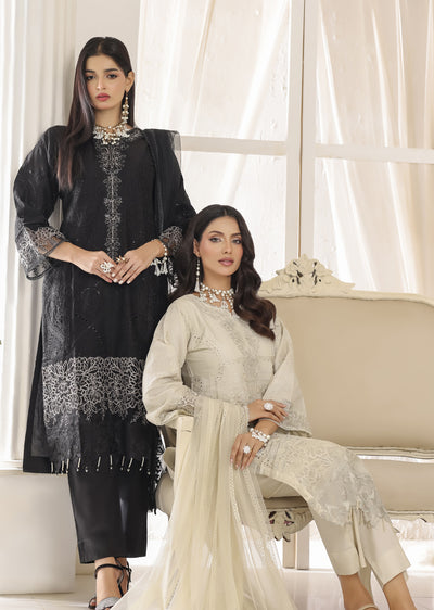 ATR-1601- Readymade Sehrish B Lux Cotton - Memsaab Online