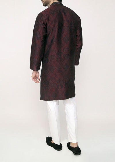 KRT-07 - Readymade - Mens Kurta Trouser Set - Memsaab Online