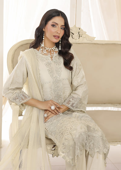 ATR-1601- Readymade Sehrish B Lux Cotton - Memsaab Online