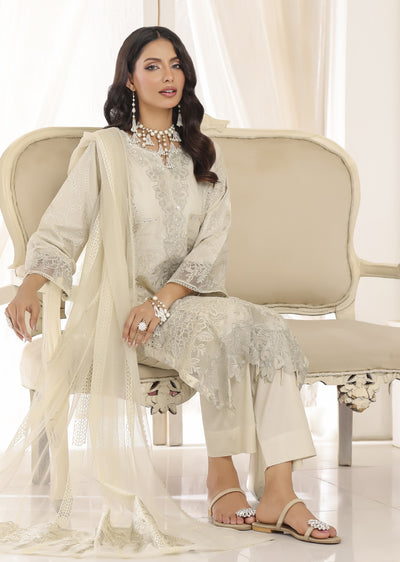 ATR-1601- Readymade Sehrish B Lux Cotton - Memsaab Online
