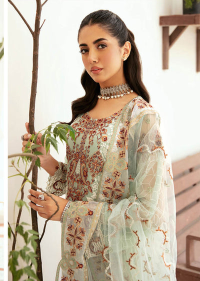 F-2607-R - Readymade - Ramsha Chiffon Collection Vol 26 2024 - Memsaab Online