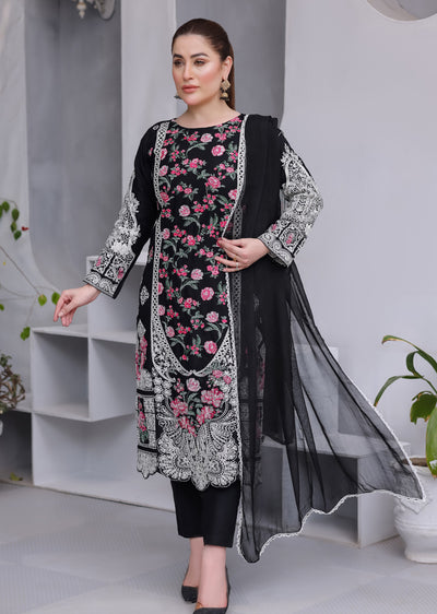 HK330 - Readymade Linen Outfit Outfit 2025 - Memsaab Online