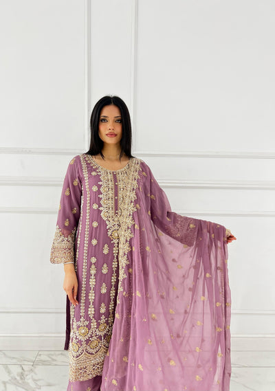 Shaz1801 - Readymade - Chiffon - Mummy n Me Outfit - Memsaab Online