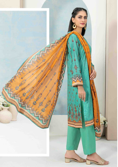D-3637 Readymade - Hafa Lawn Suit - Memsaab Online