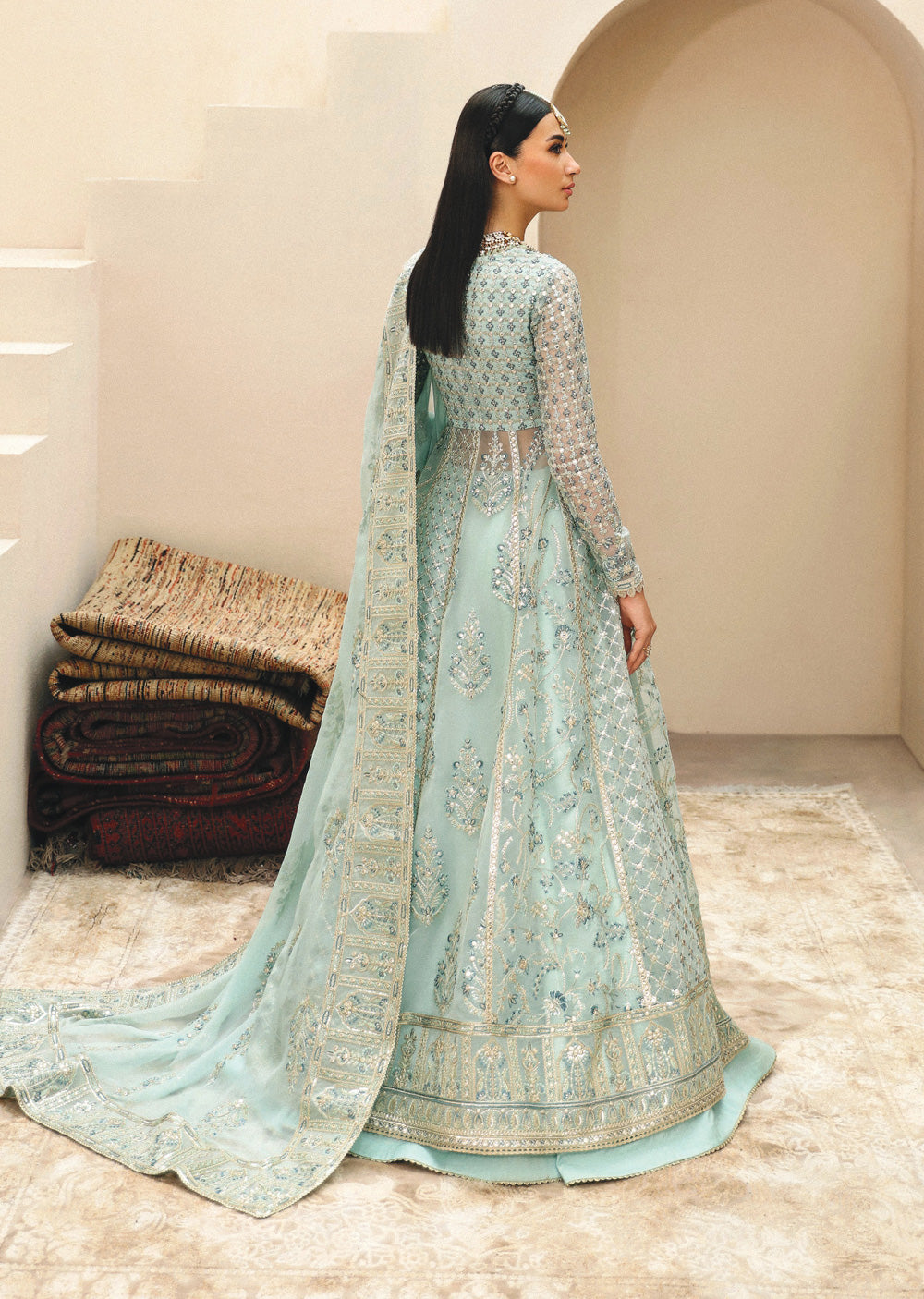 AFZ-796 - Tazmeen - Readymade - Shehnai Wedding Formals '24 - Memsaab Online