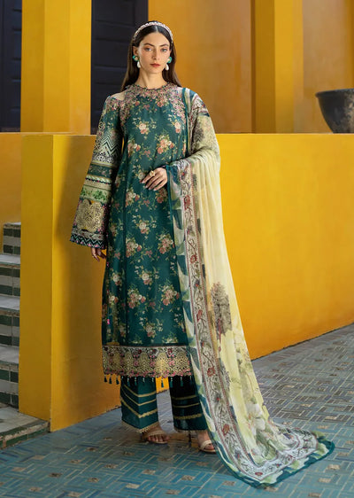 ELFH-07-A - Elaf Signature Embroidered Lawn Collection 2025 - Memsaab Online