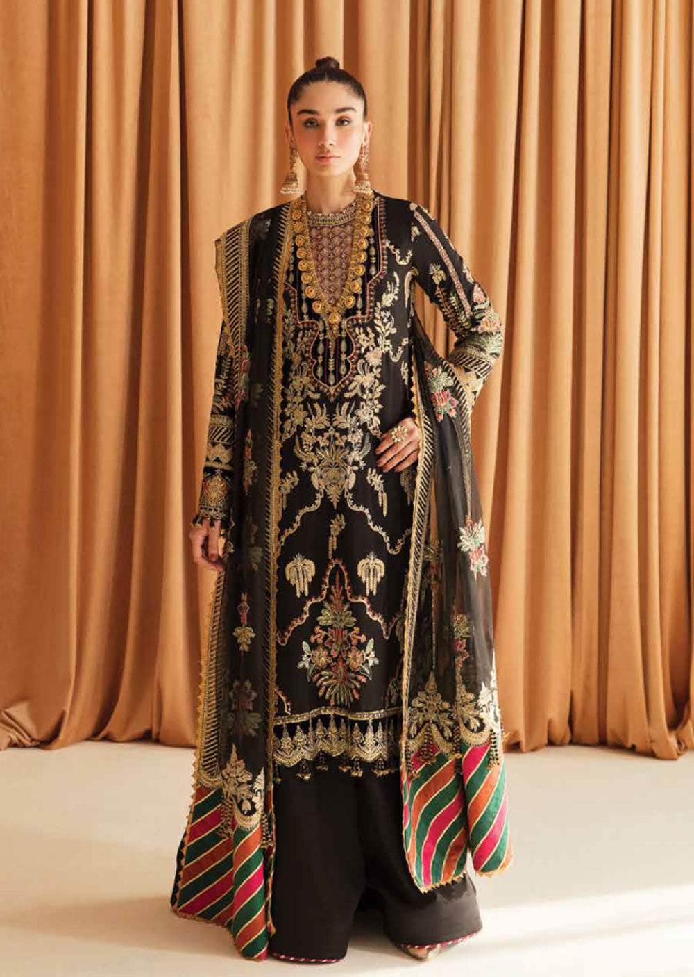 AZ-V4-07 - Unstitched - Fleur de lis Collection by Afrozeh 2023 - Memsaab Online