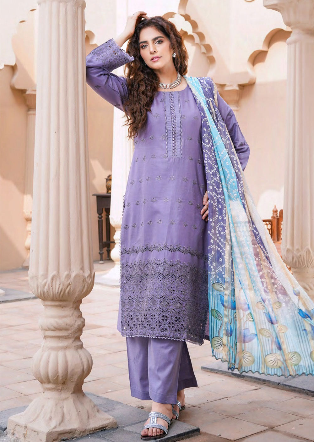 MNAR-07 - Readymade - Munira Lawn Collection 2024 - Memsaab Online