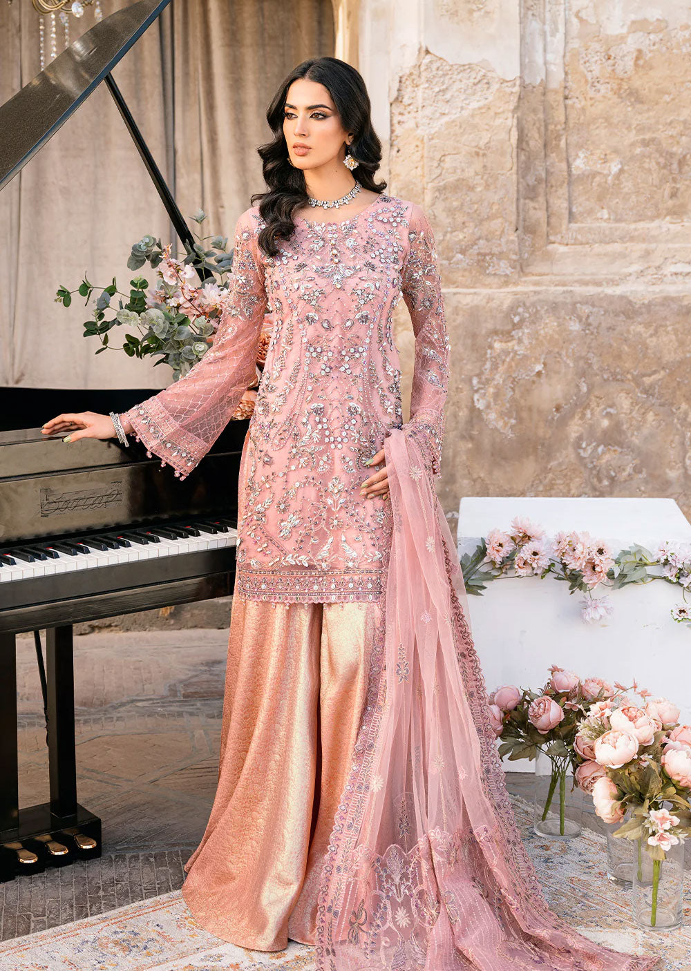 H-207-R - Readymade - Luxury Wedding Collection by Ramsha Vol 02 2023 - Memsaab Online